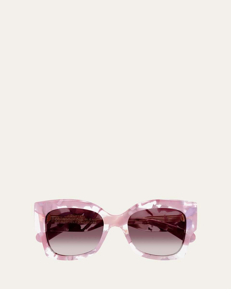 CH0252S Butterfly Gradiant Acetate Sunglasses
